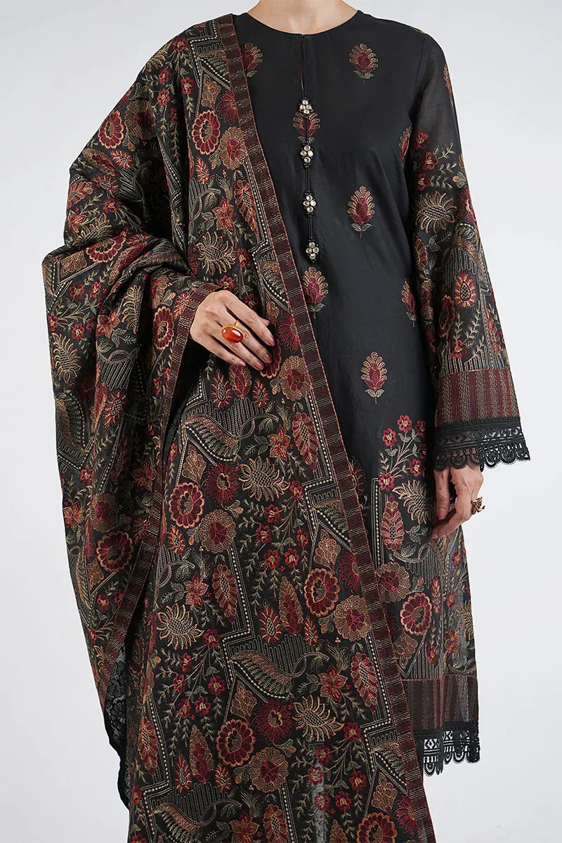 ETHNIC FLORES SHAWL