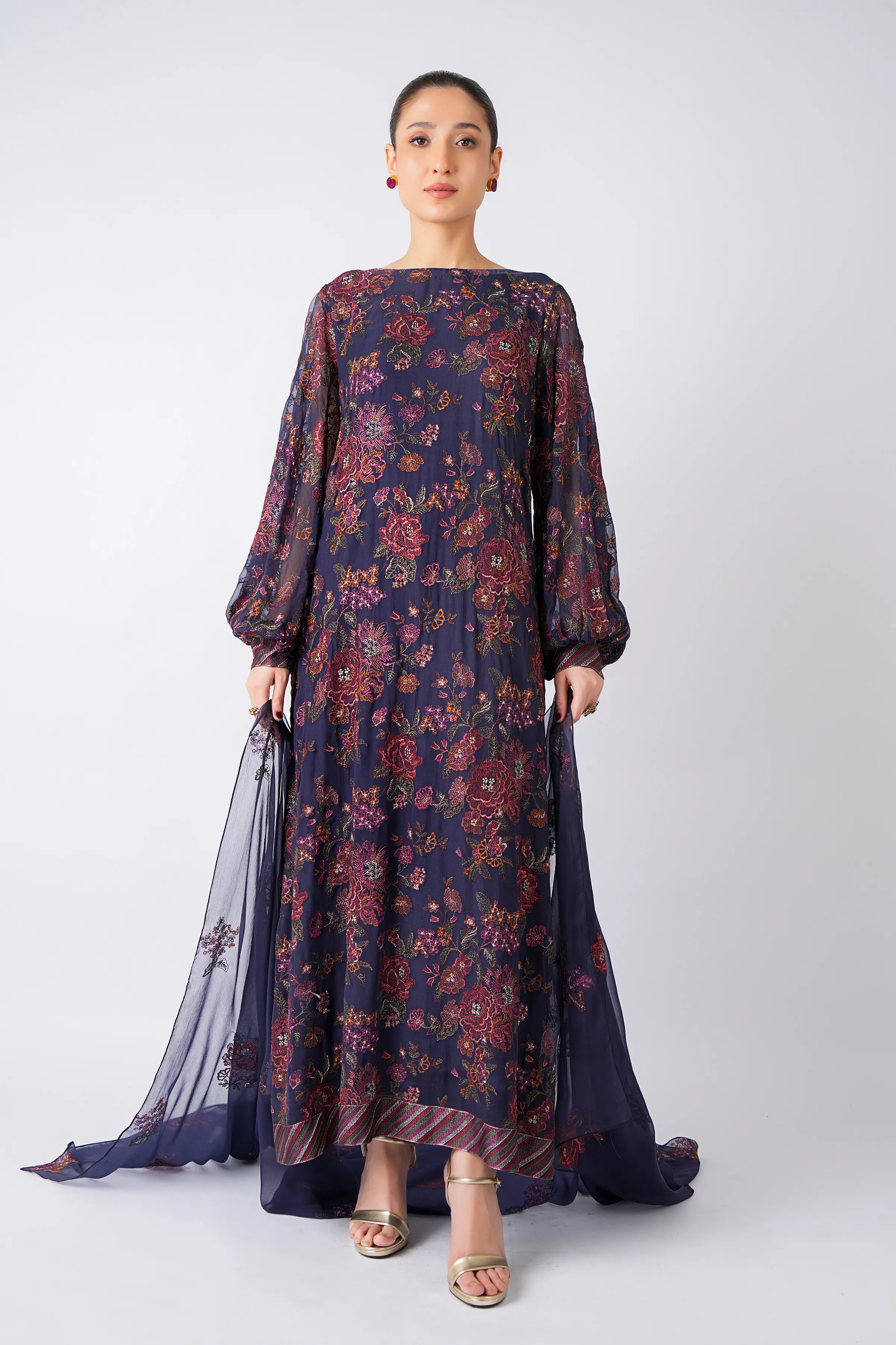Buy Chiffon Collection | Pakistani Chiffon Dresses - Bareeze PK