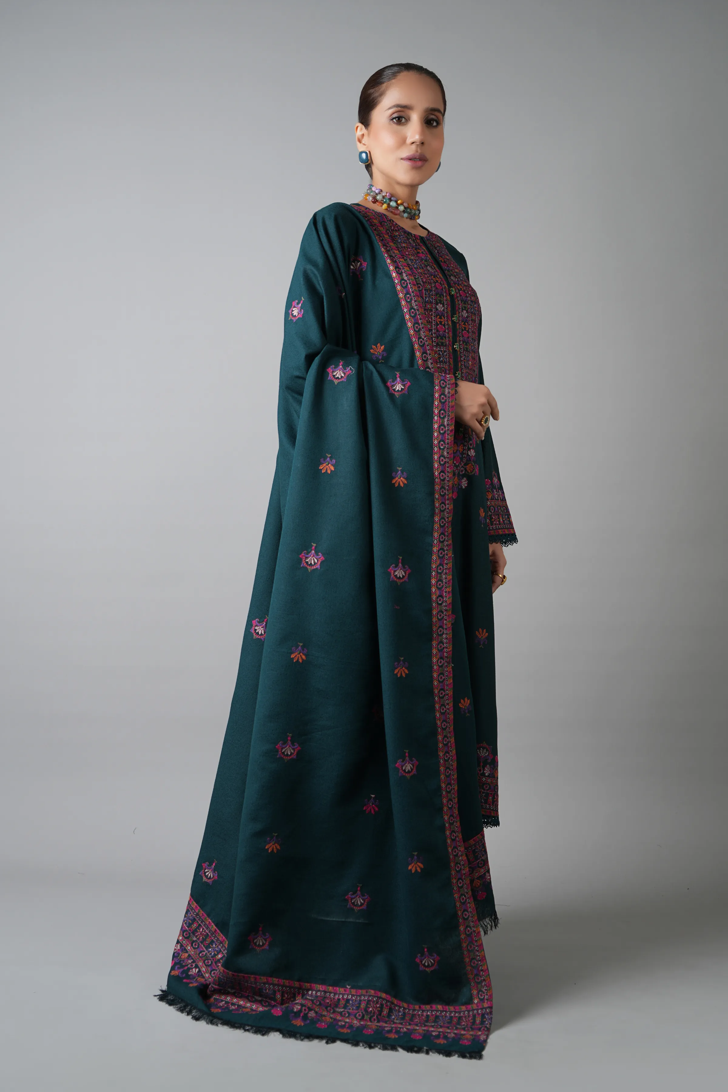 BLOOMING DESERT SHAWL