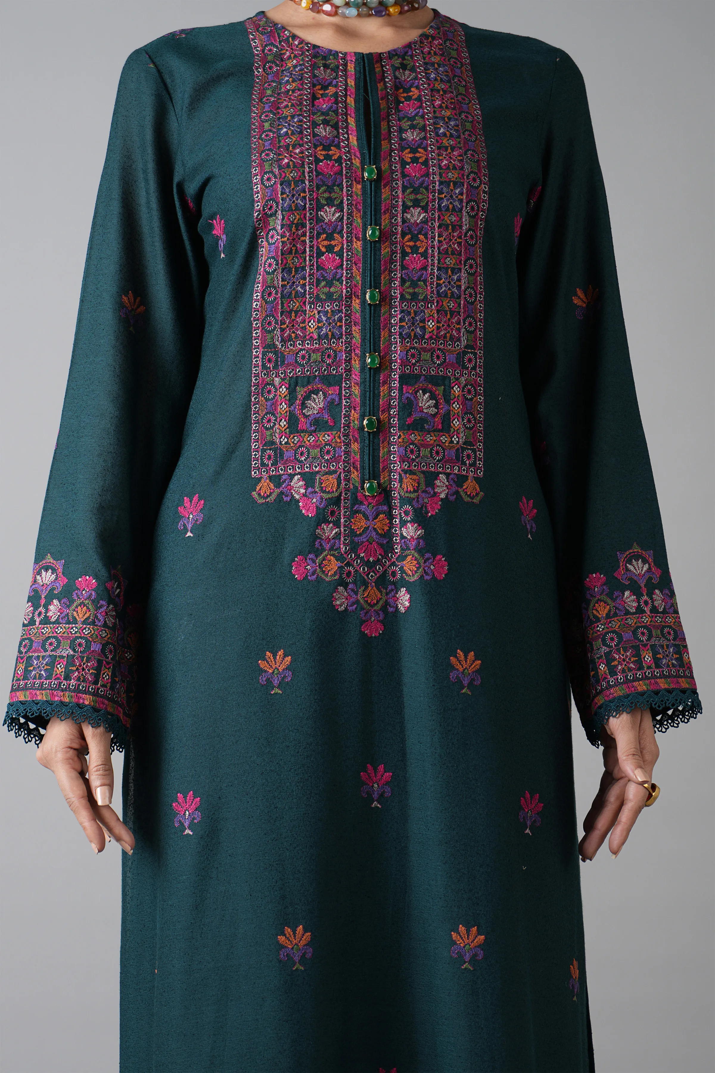 BLOOMING DESERT SHAWL