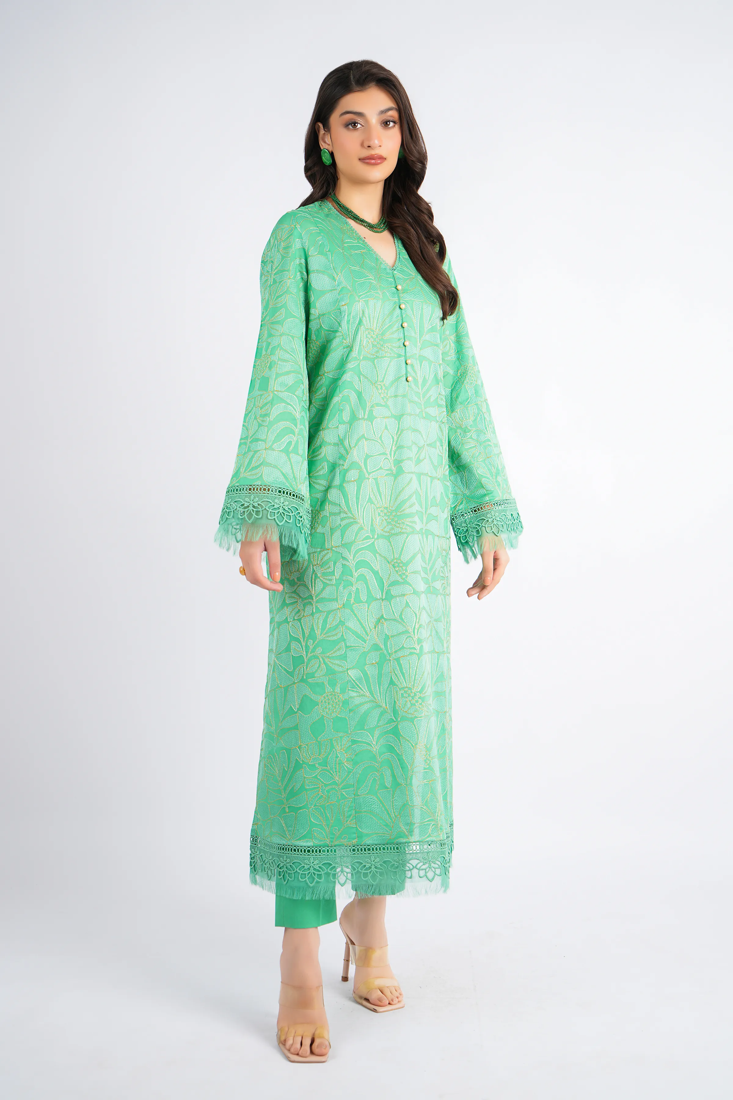 sachin and babi light blue dress pakistani casual dresses online