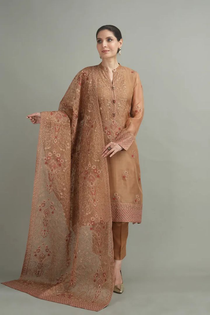 ORNAMENTAL BEAUTY-01 SHAWL