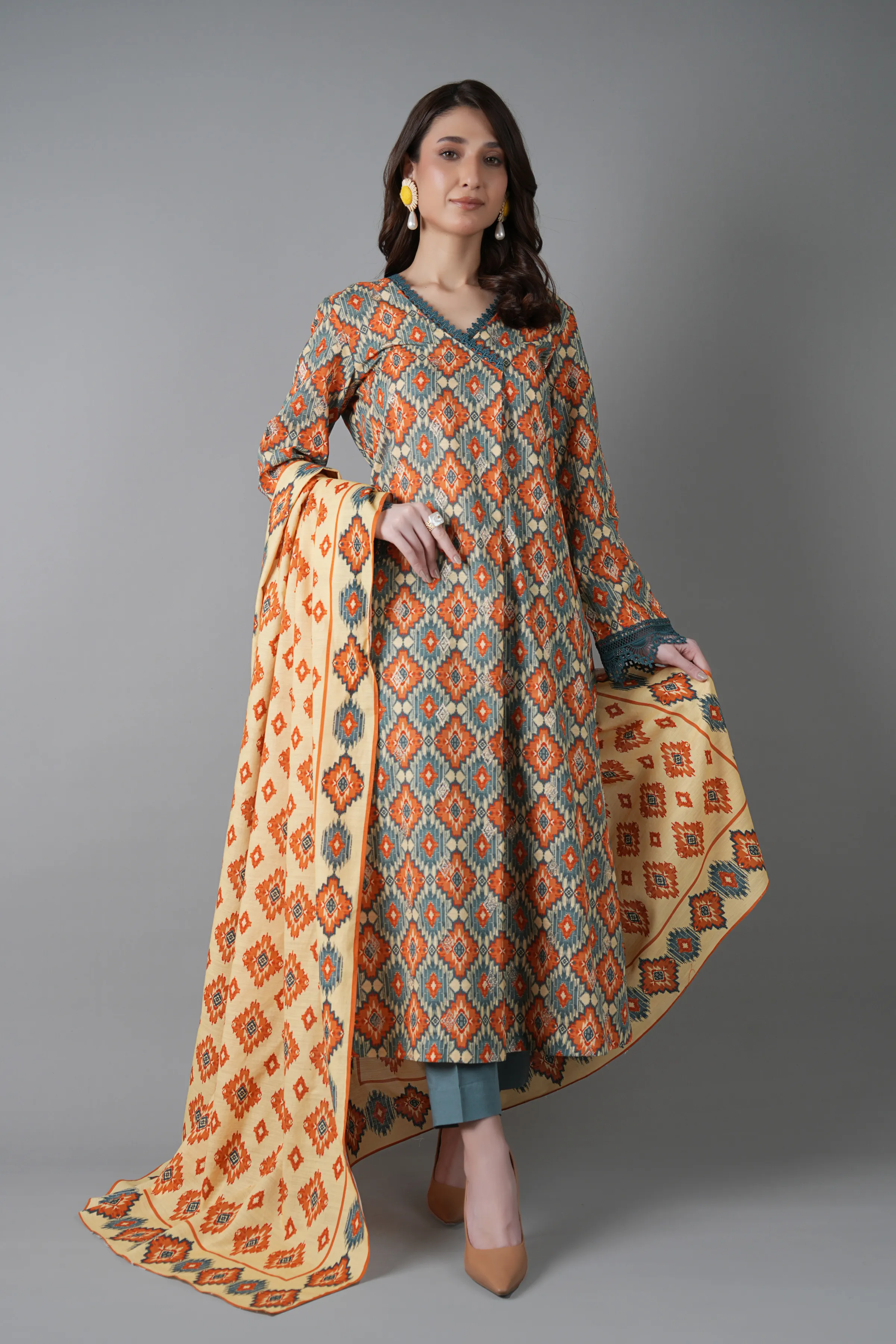 Printed & Embroidered