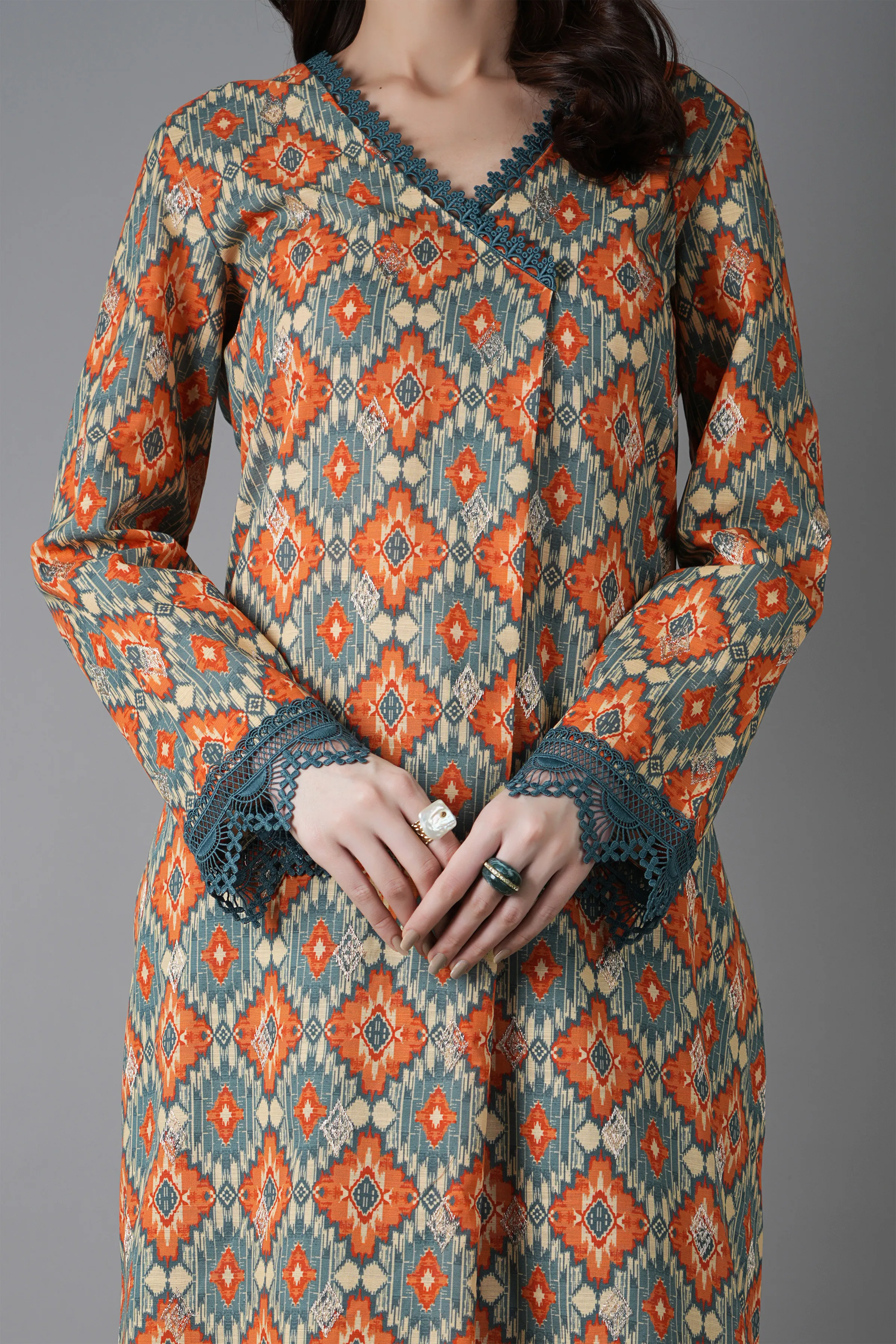 Printed & Embroidered