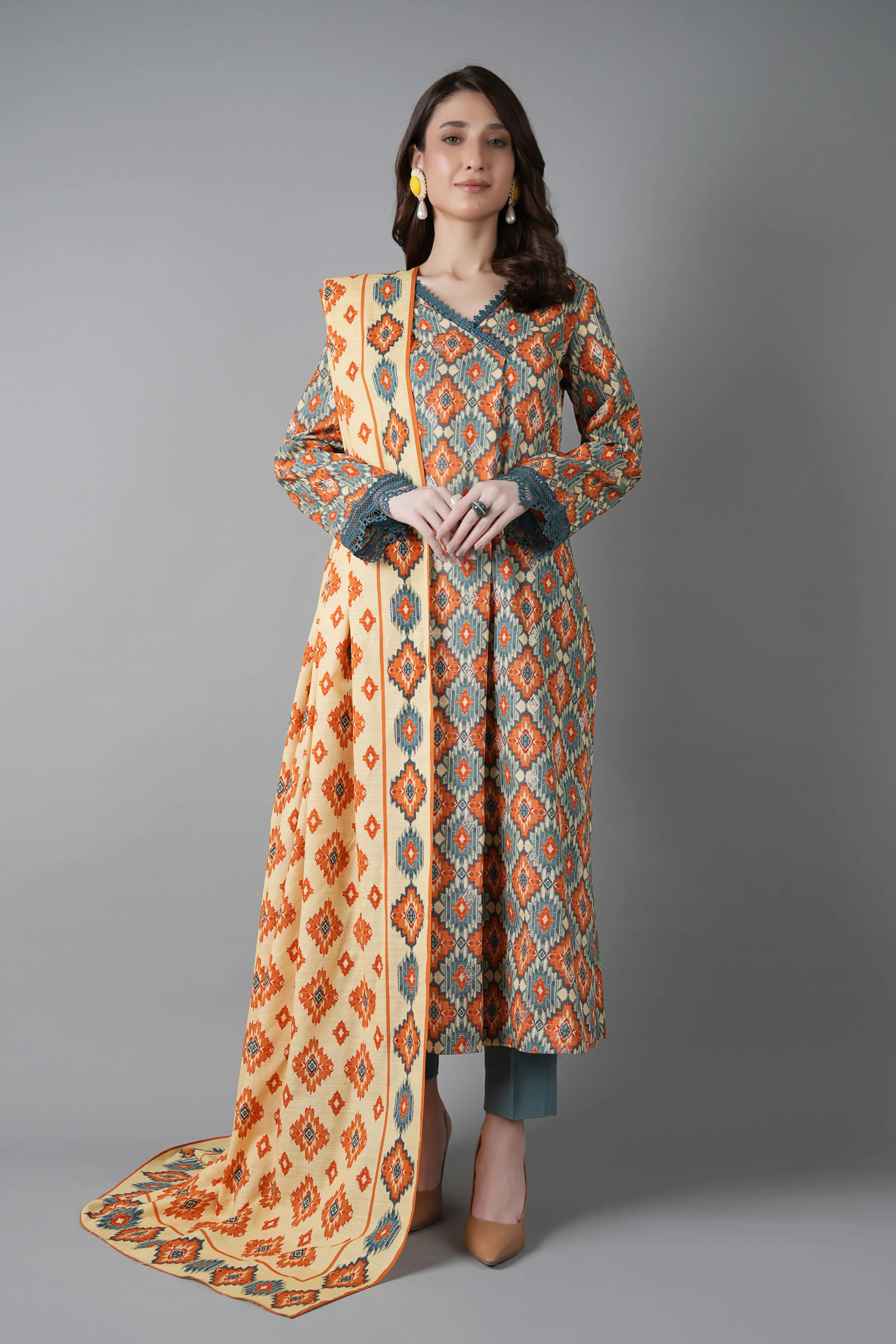 Printed & Embroidered