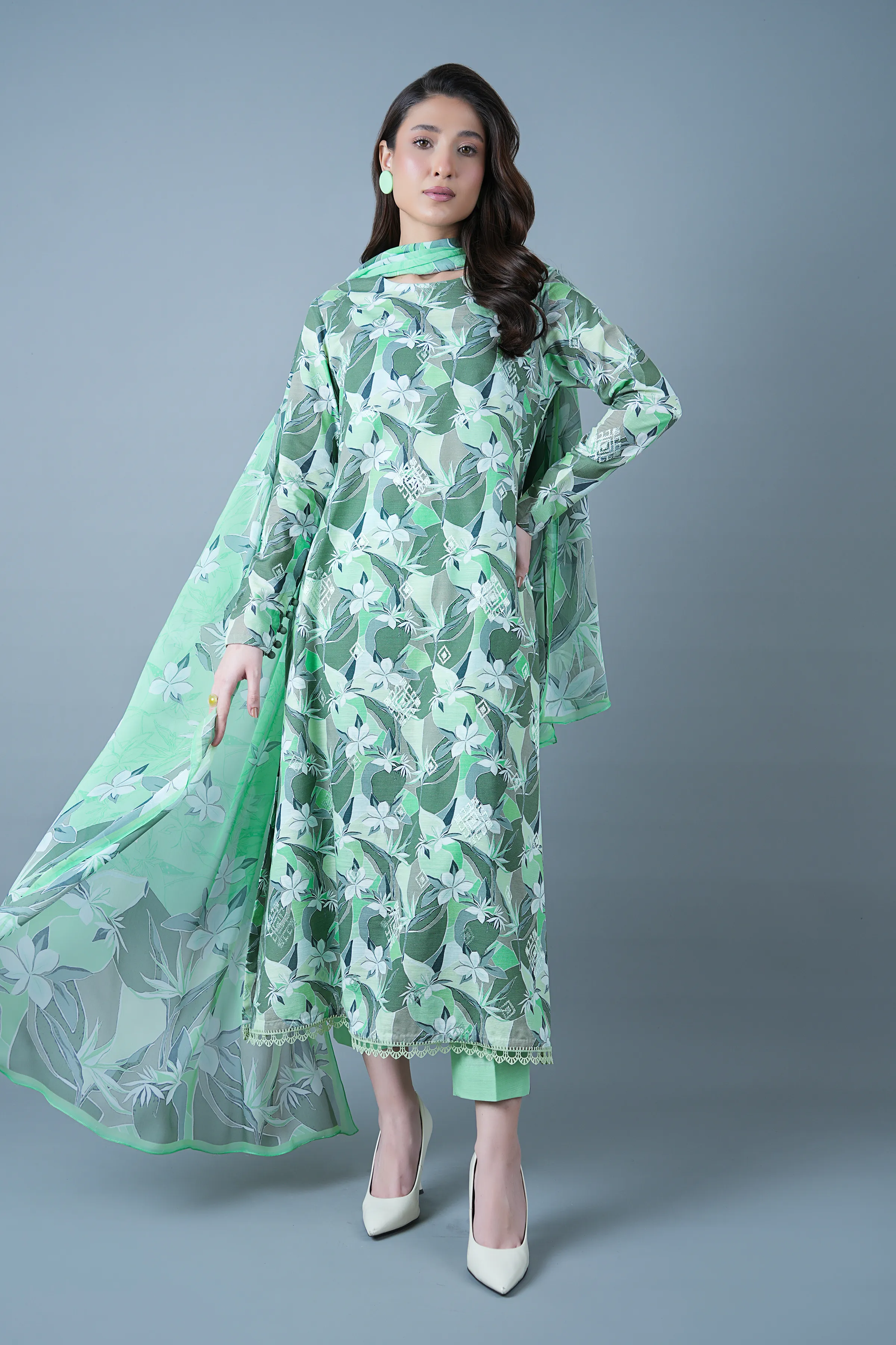 Printed & Embroidered 172
